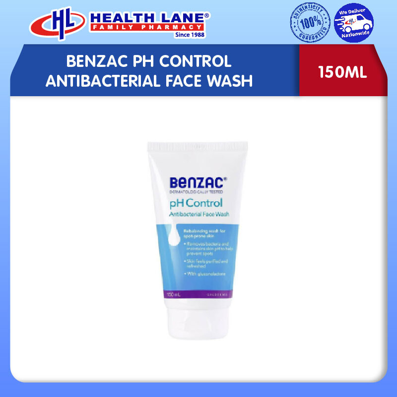 BENZAC PH CONTROL ANTIBAKTERIA MUKA SABUN 150ML